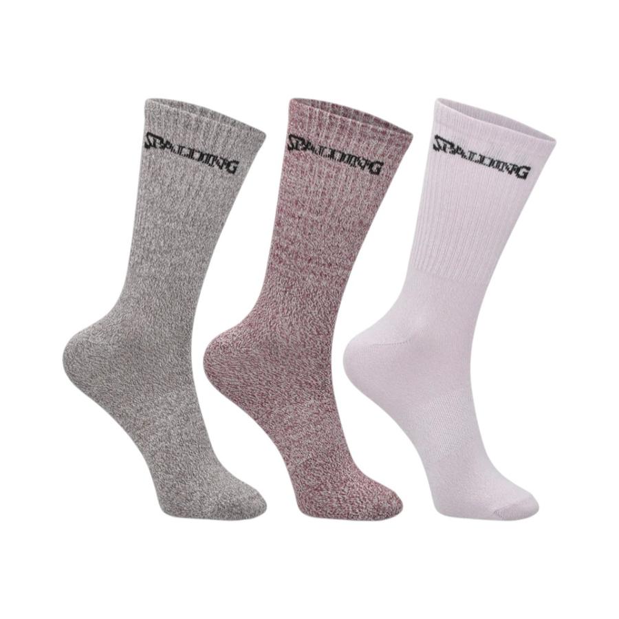 Pack Calcetines Medios Unisex 35-40 SpaldingMixed Multicolor