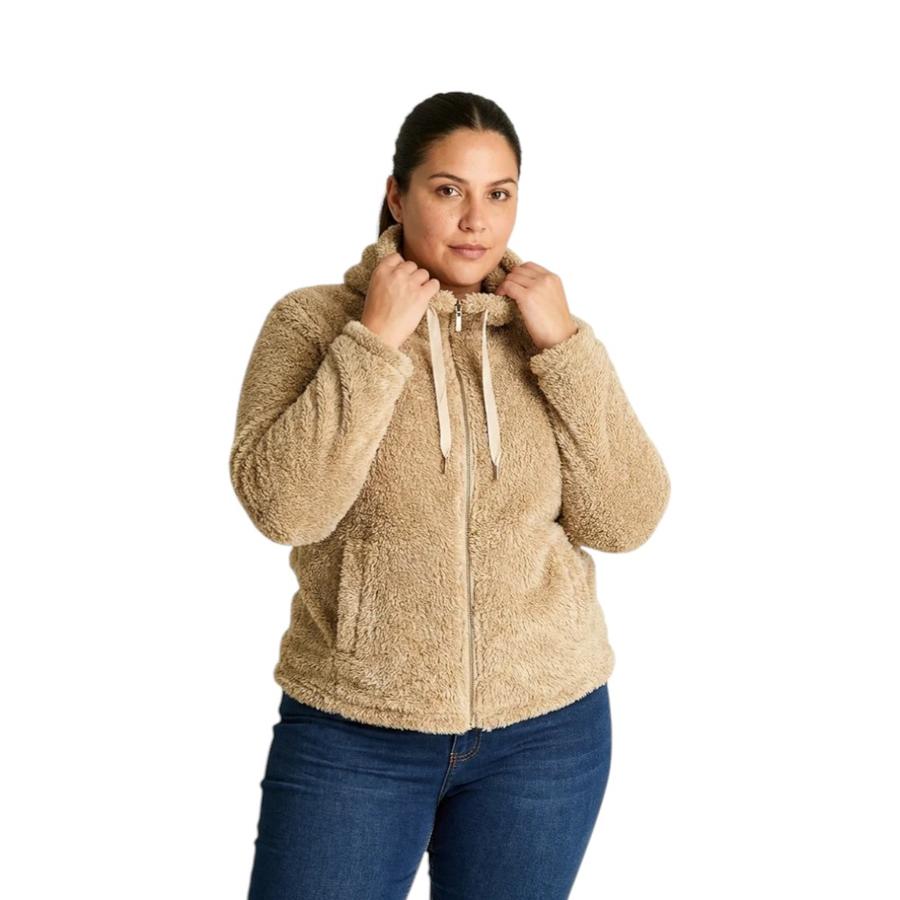 Polerón Mujer Weekend Coral Fleece Full Zip Arena