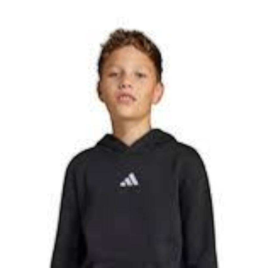 Polerón Niño Adidas Essentials con Capucha Negro