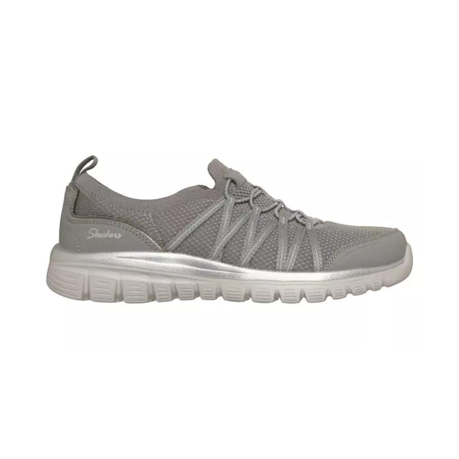 Zapatillas Mujer Graceful Purecrush Gris Skechers