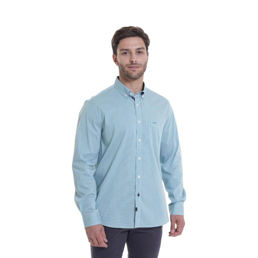 Camisa Hombre Mc Gregor Bronx Verde Agua