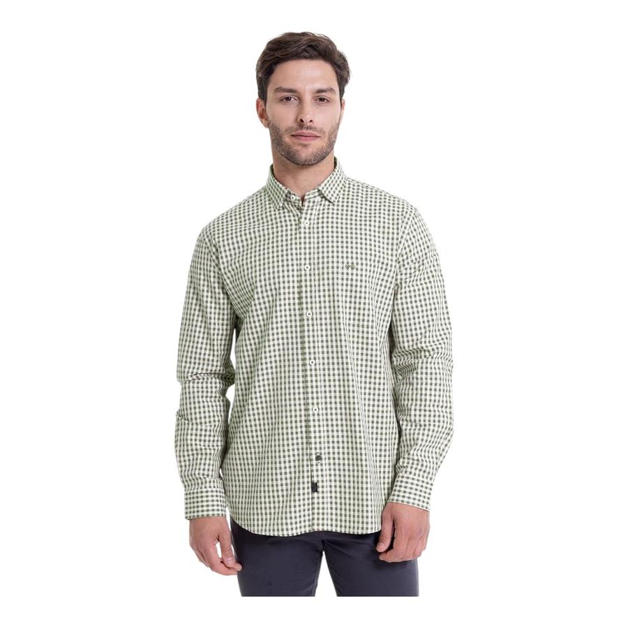 Camisa Hombre Mc Gregor Brooklyn Cuadrillé Verde