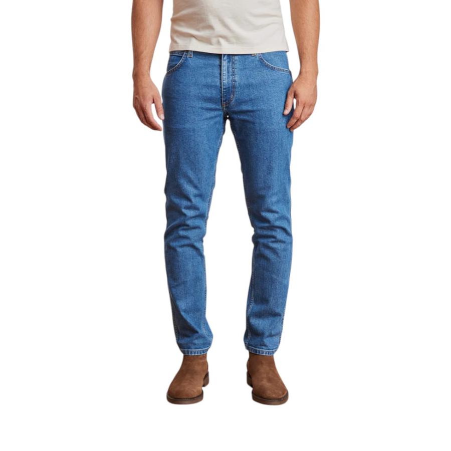 Jeans Hombre Wrangler Regular Azul Oscuro