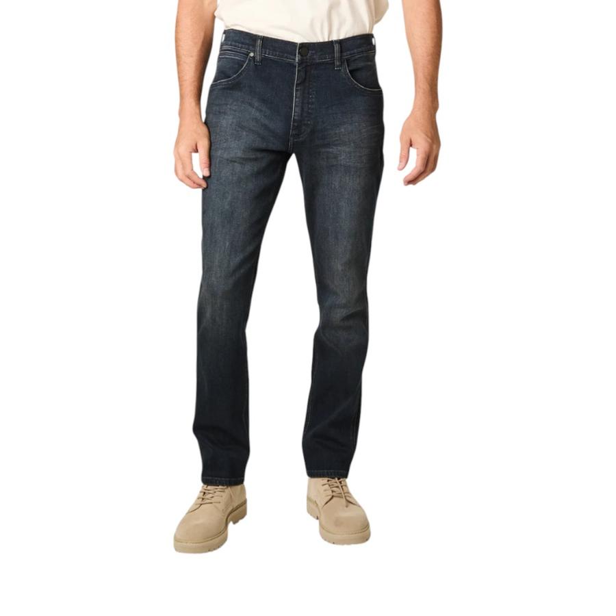 Jeans Hombre Wrangler Greensboro Azul Oscuro