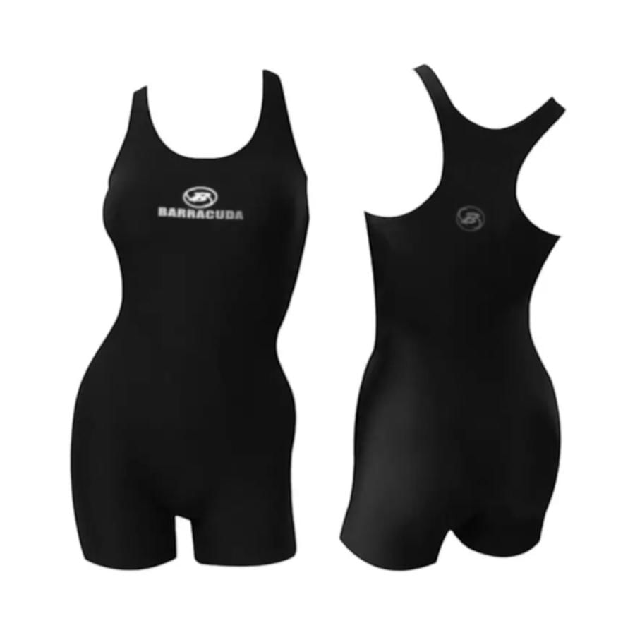 Traje de Baño Deportivo Mujer Barracuda Legg Negro