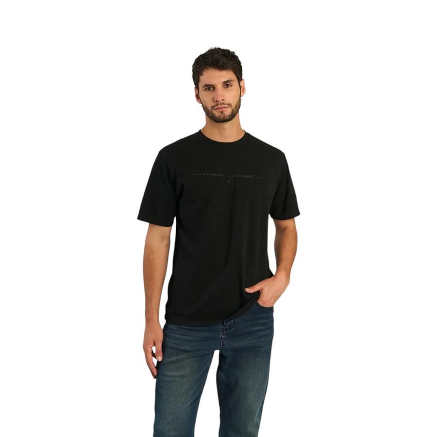 Polera Hombre Ellus Piqué Negro
