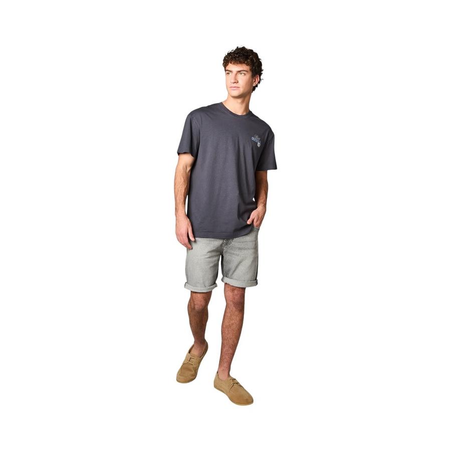 Polera Hombre Oversized Lee Overalls Gris