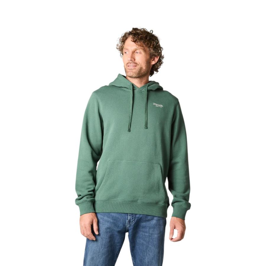 Polerón Hombre Wrangler Hoodie Regular Verde