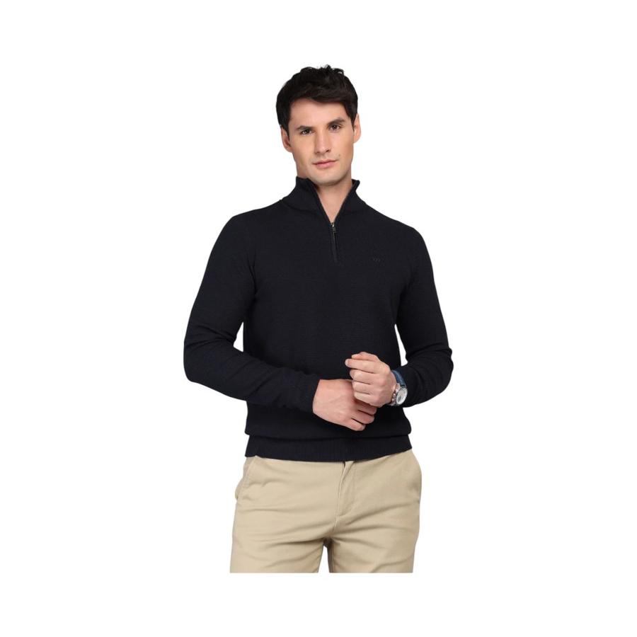 Sweater Hombre Arrow Cuello Alto Azul Marino