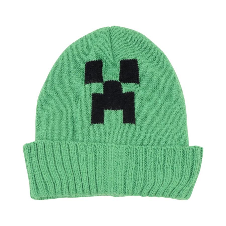 Gorro Inf Minecraft Verde
