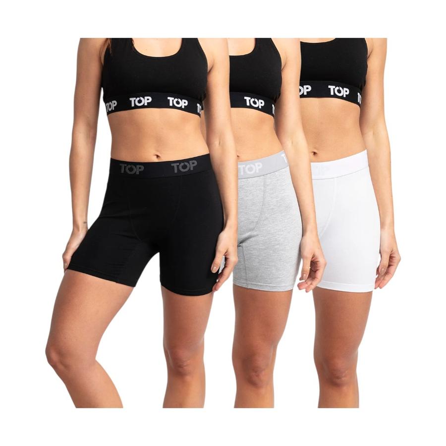 Bóxer Medio Mujer Top C6 Surtido