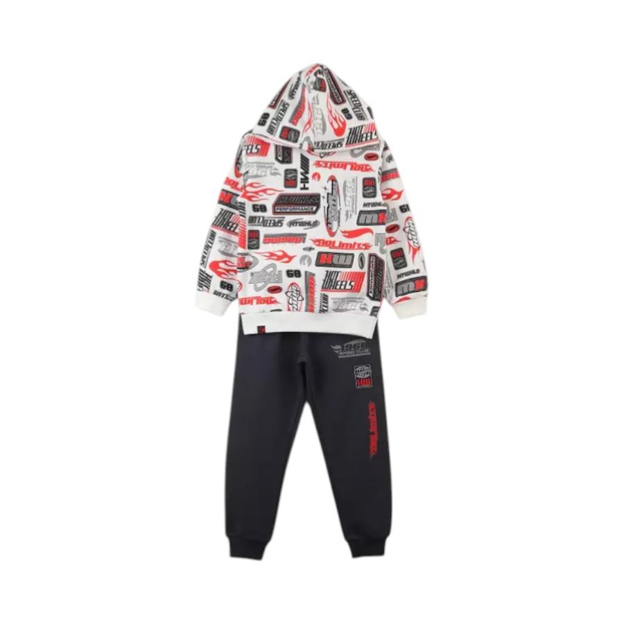 Buzo Niño Fullprint Hotwheels TBC Crudo