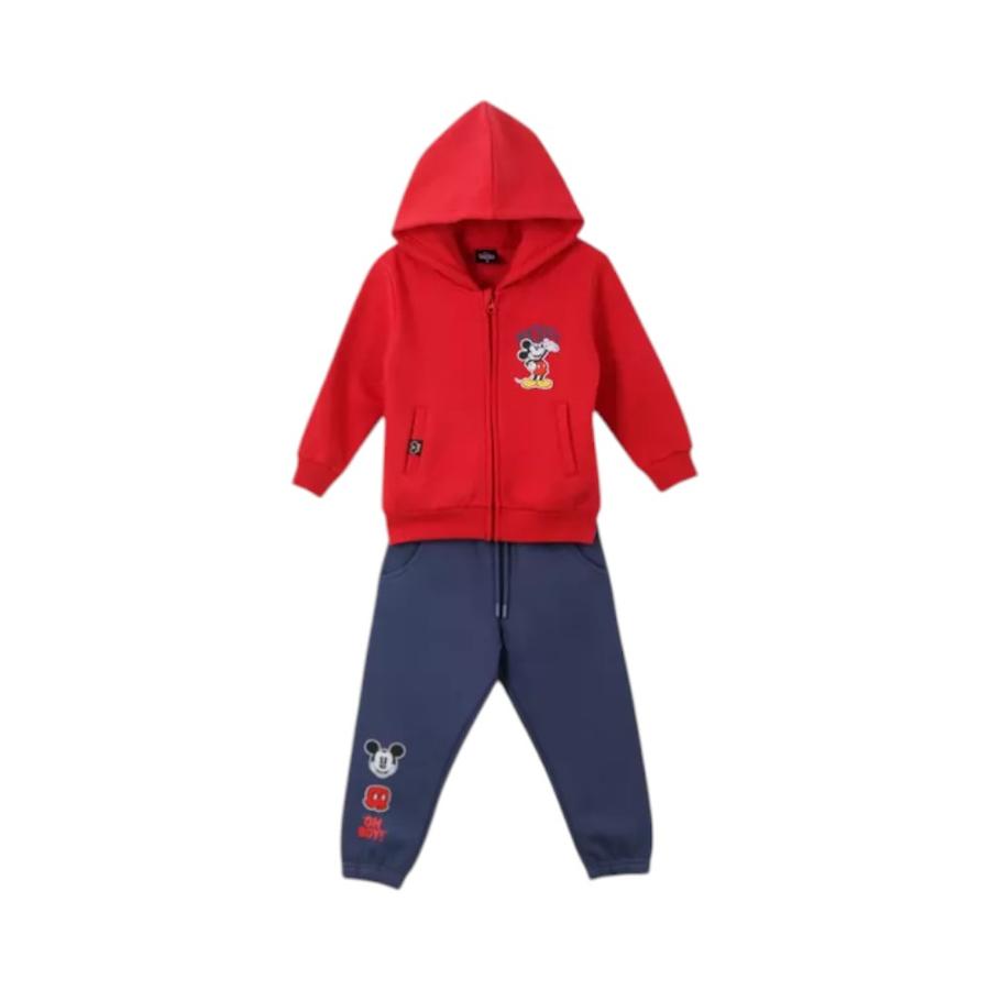 Buzo Niño Logo Mickey TBC Rojo