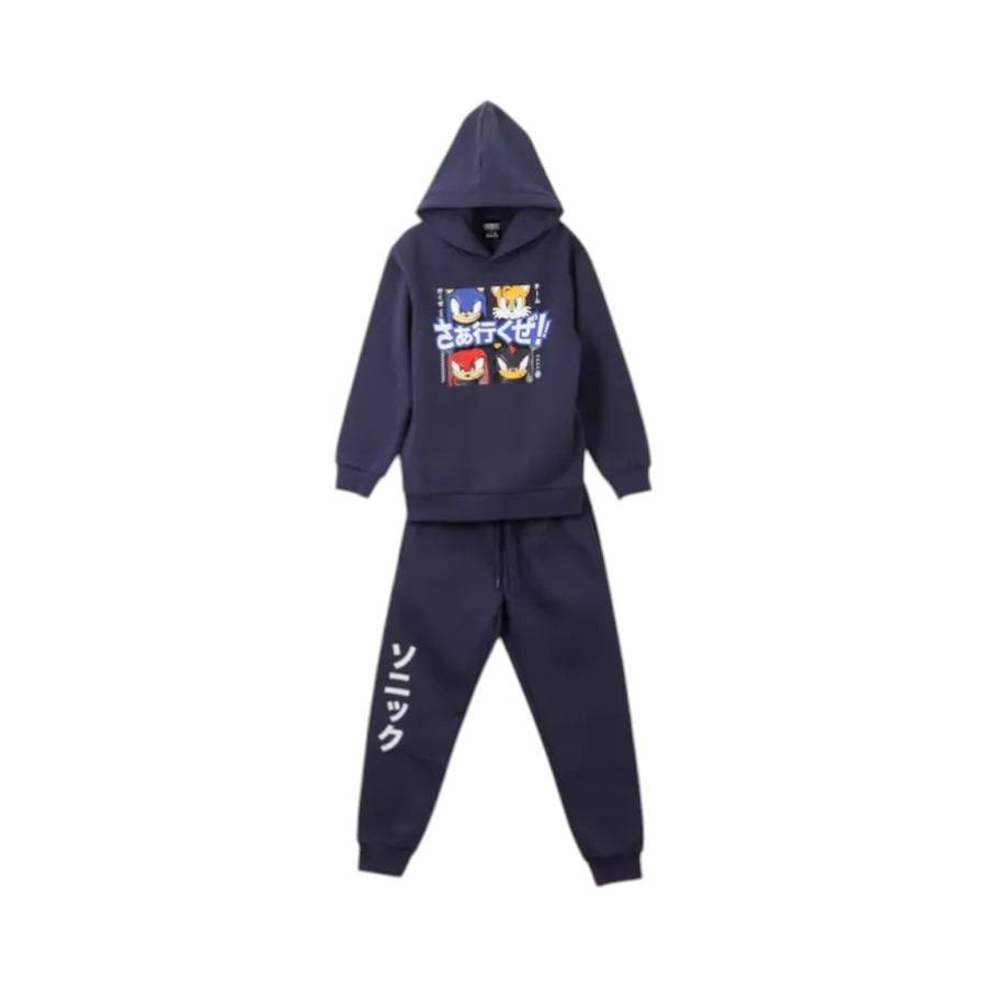 Buzo Niño Personajes Sonic TBC Navy