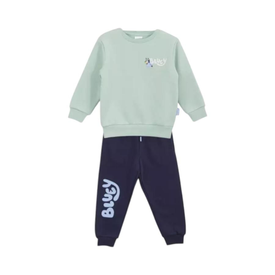 Buzo Niño Espalda Bluey TBC Verde