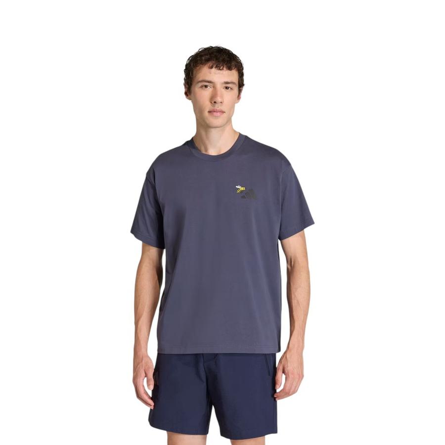 Polera Hombre Adidas Terrex Graphic Nature Logo Azul