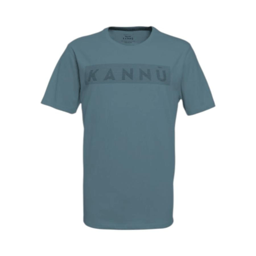 Polera Manga Corta Hombre Kannu Logo Verde