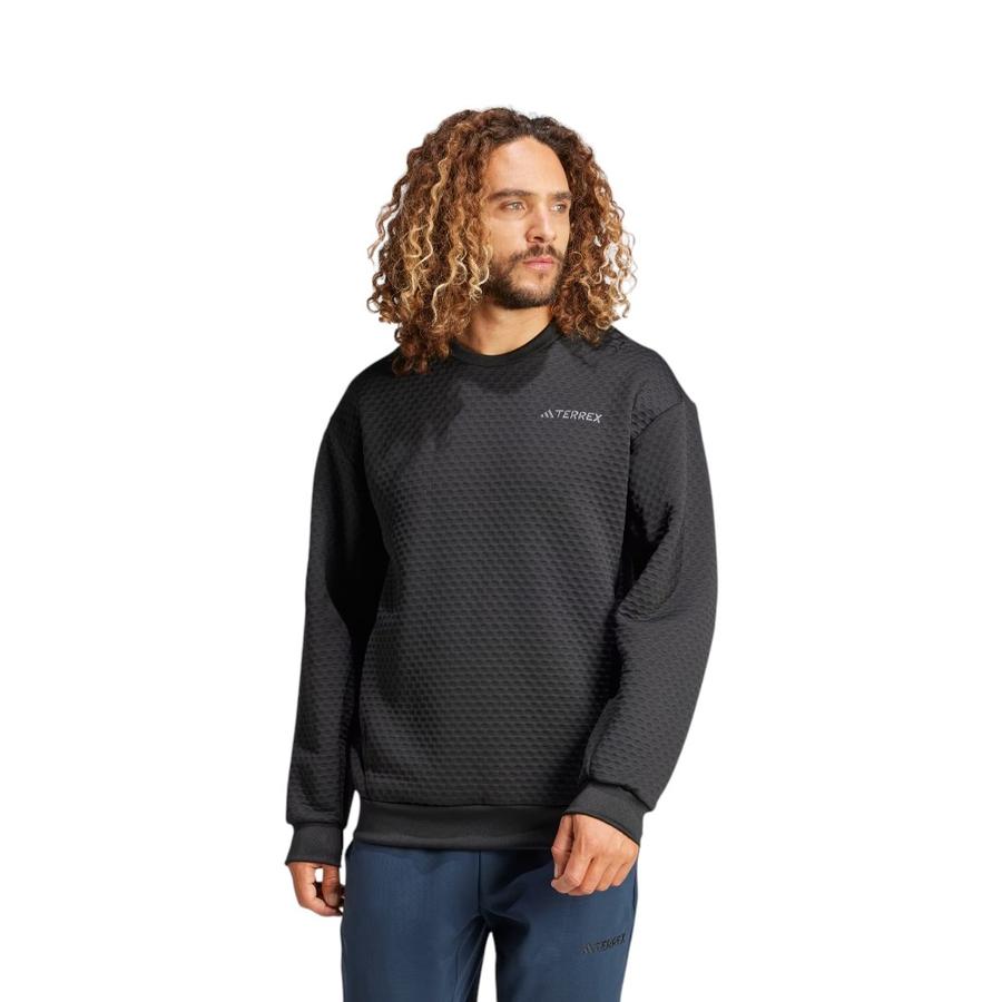 Suéter Hombre Adidas Terrex Xploric Negro
