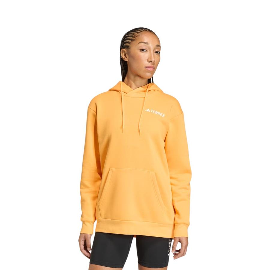 Polerón Mujer Adidas Terrex Multi Logo Pequeño Naranja
