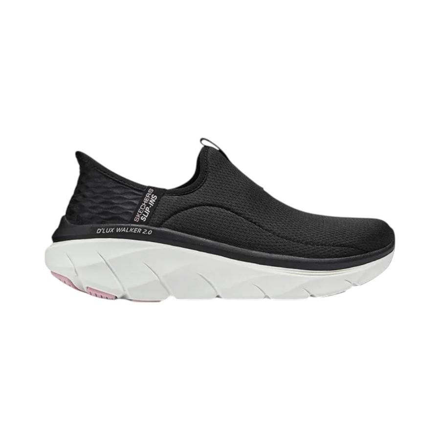 Zapatilla Walking Mujer Skechers D'Lux Walker 2.0 Negro