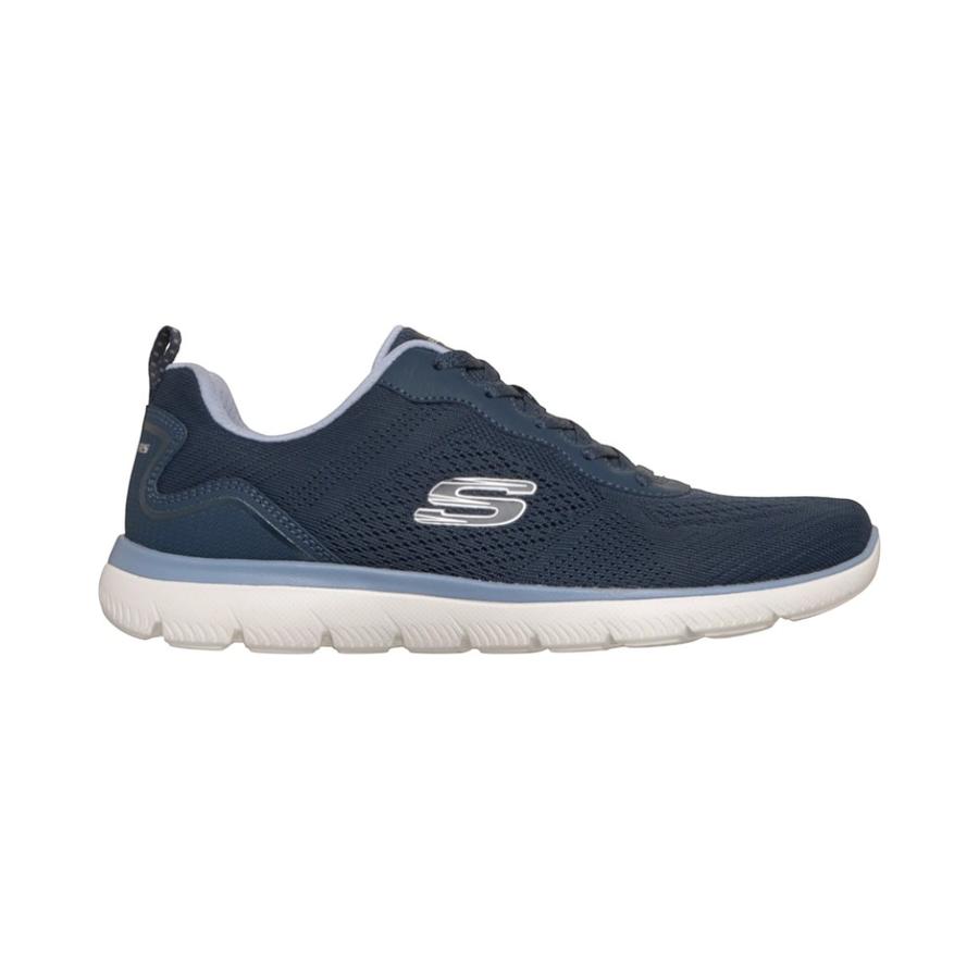 Zapatilla Urbana Mujer Skechers Summits Azul