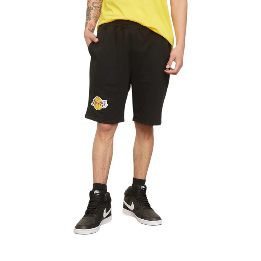 Short Hombre Fanatics NBA Los Angeles Lakers Negro