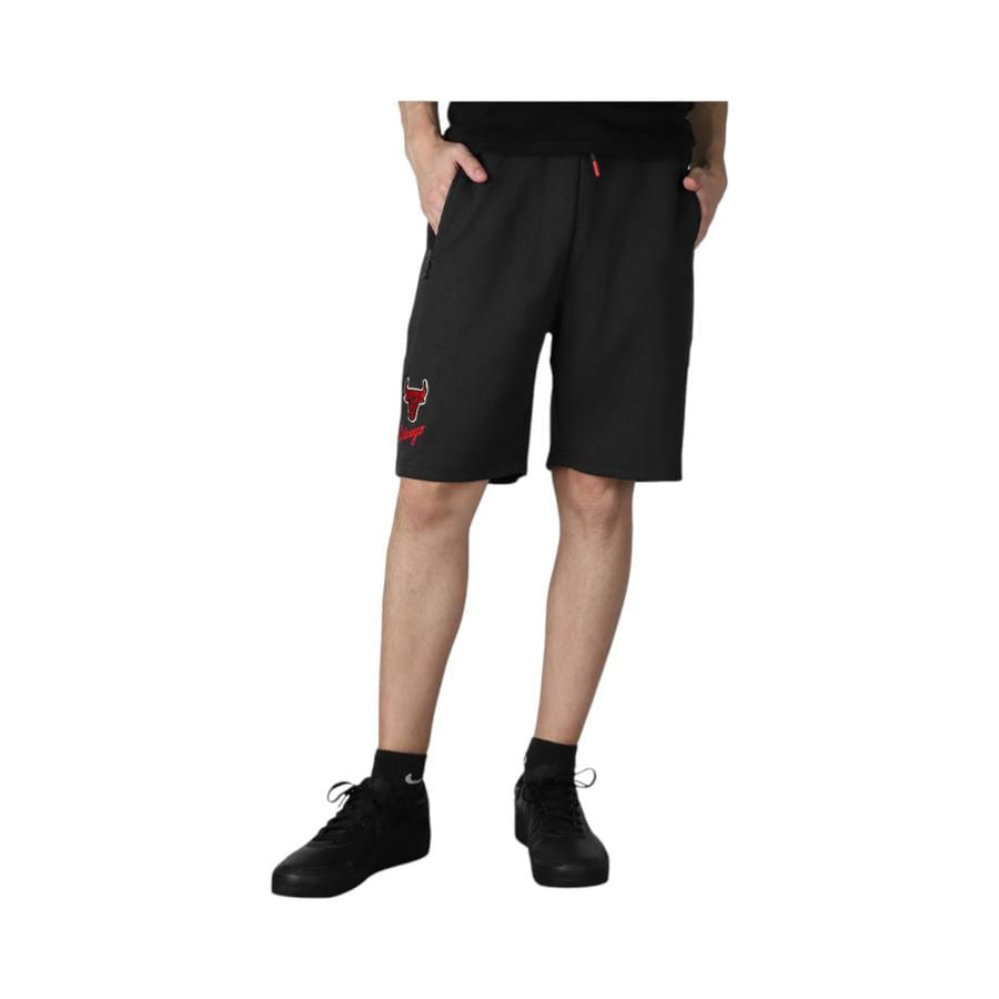 Short Hombre Fanatics NBA Chicago Bulls Gris Oscuro