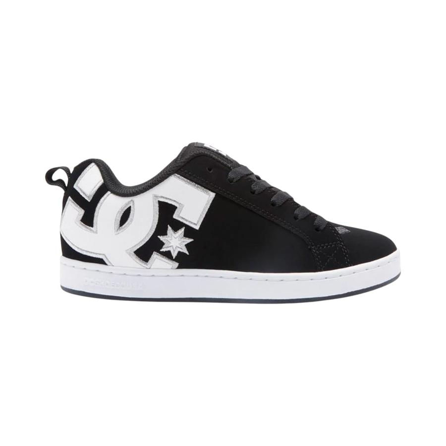 Zapatilla Mujer DC Shoes Court Graffik Negro Blanco