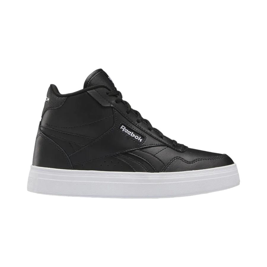 Zapatilla Mujer Reebok Court Advance Bold High Negro