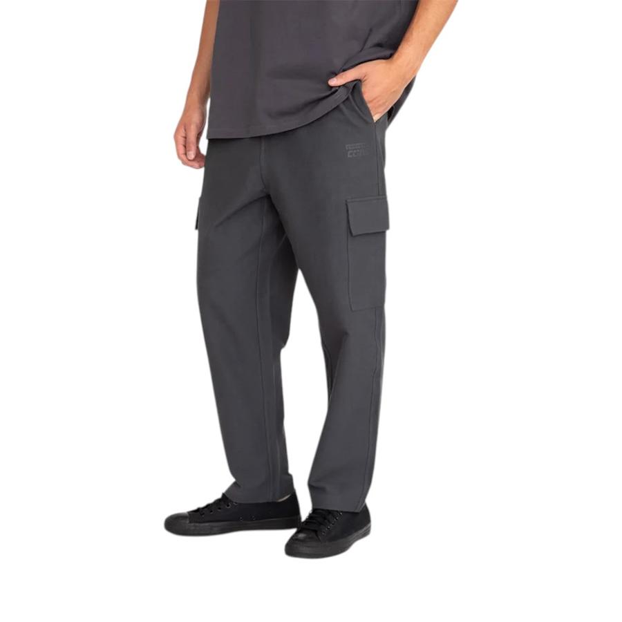 Pantalón Hombre Converse Light Cargo Gris Oscuro