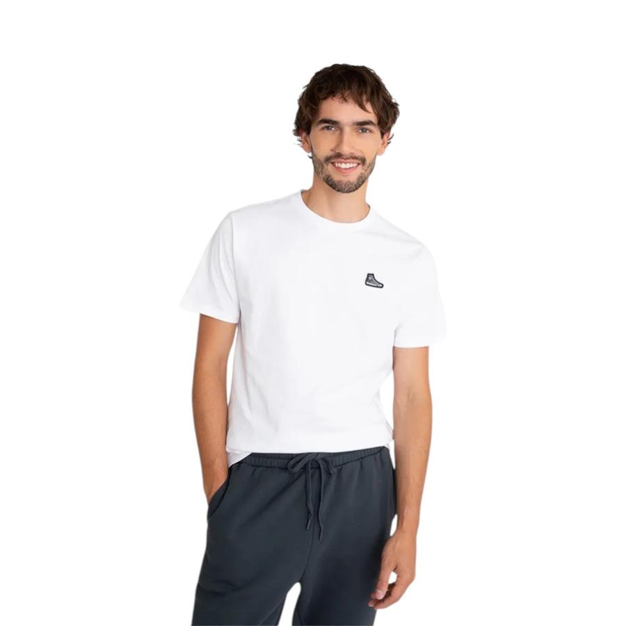 Polera Hombre Converse Lo Chuck Footwear Blanco