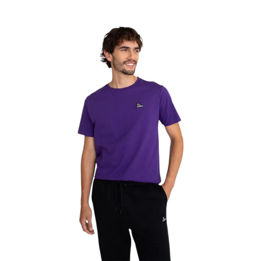 Polera Hombre Converse Lo Chuck Footwear Morado