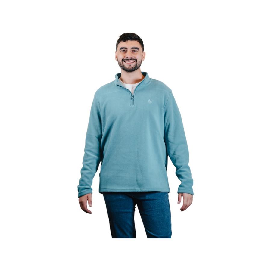 Polar Hombre Greenlife Half Zipper Celeste