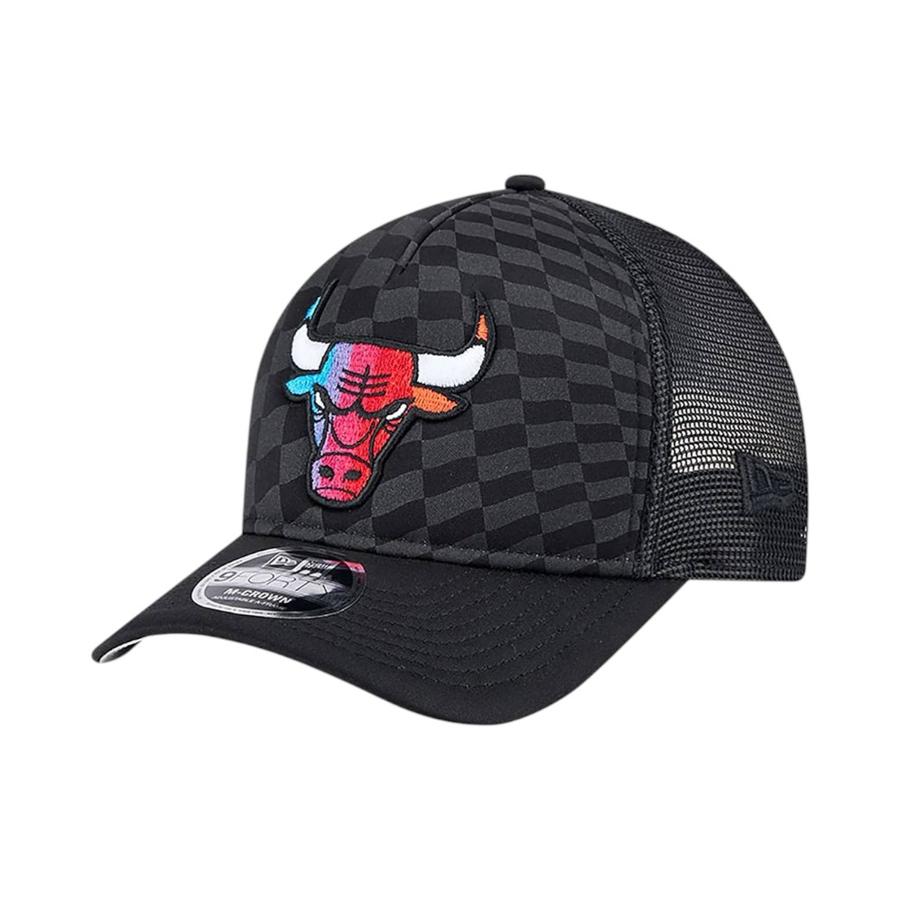 Jockey Unisex New Era 9FORTY Bulls Gradient Raceway Negro