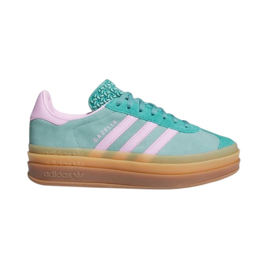 Zapatillas Mujer Adidas Gazelle Bold Turquesa