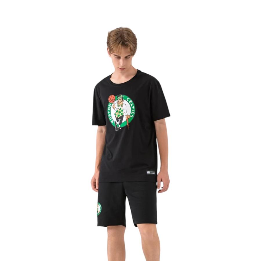Polera Hombre Fanatics NBA Boston Celtics Negro