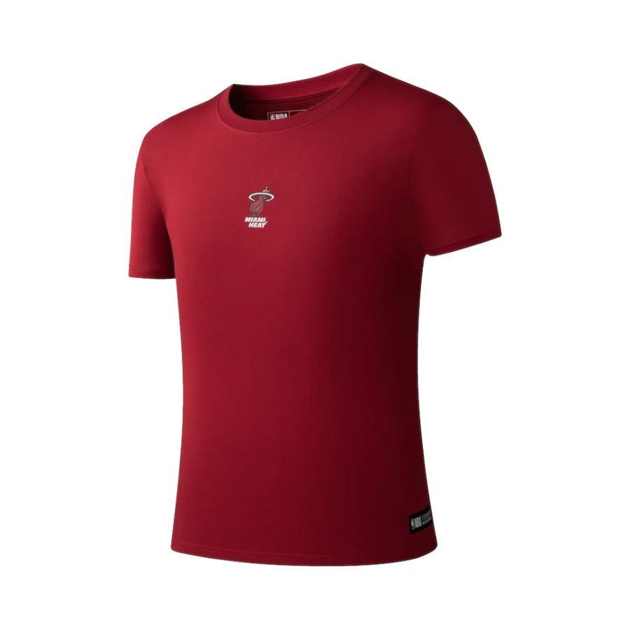 Polera Hombre Fanatics NBA Miami Heat Dribble Rojo