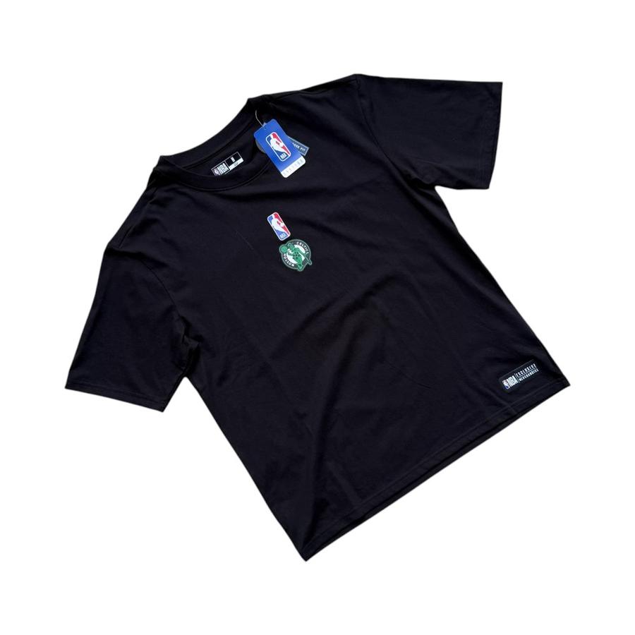 Polera Hombre Fanatics NBA Boston Celtics Mini Logo Negro
