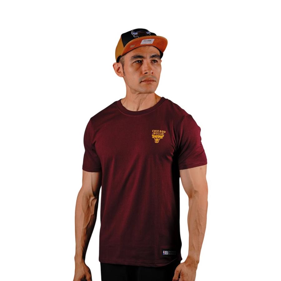 Polera Hombre Fanatics NBA Chicago Bulls Burdeo