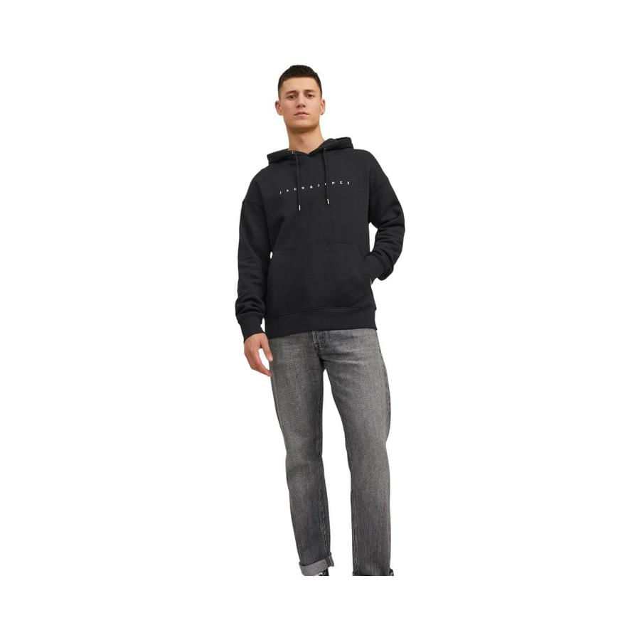Polerón Hombre Jack & Jones Relaxed Fit Negro