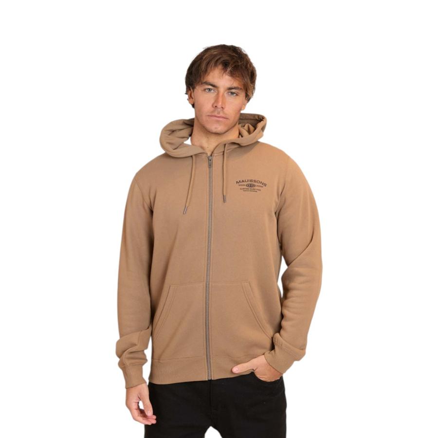 Polerón Hombre Maui and Sons Full Zipper Café