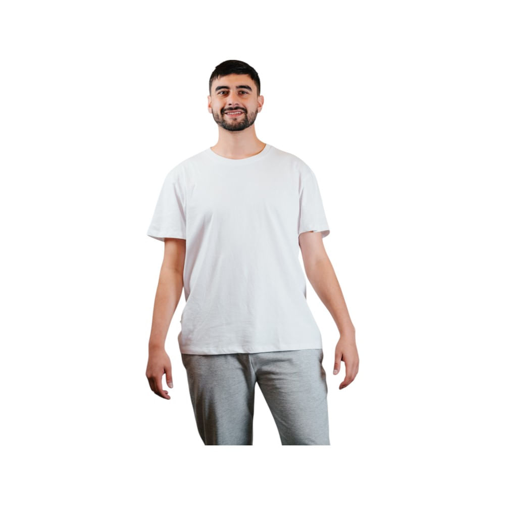 Polera Unisex Greenlife Blanca