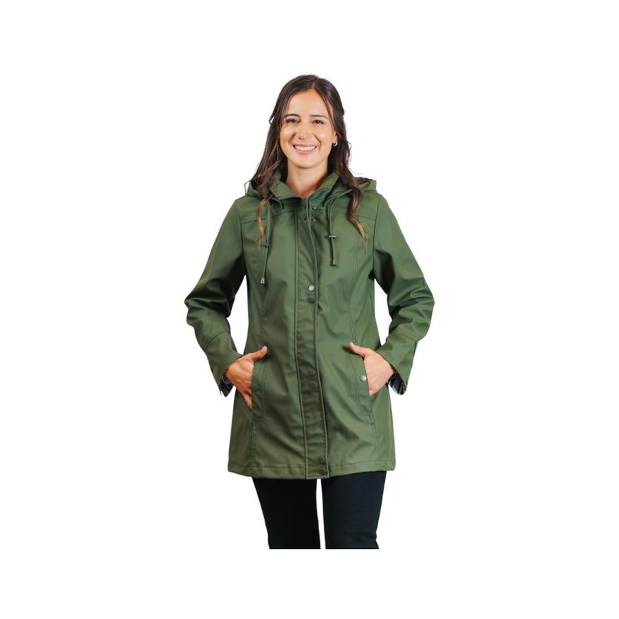 Casaca Mujer Carolie Waterproof Ajustable I26 Verde