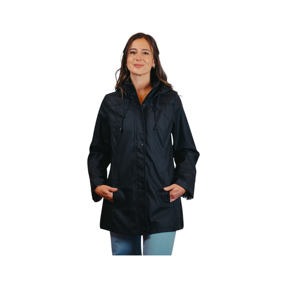 Casaca Mujer Carolie Waterproof Ajustable I26 Negro