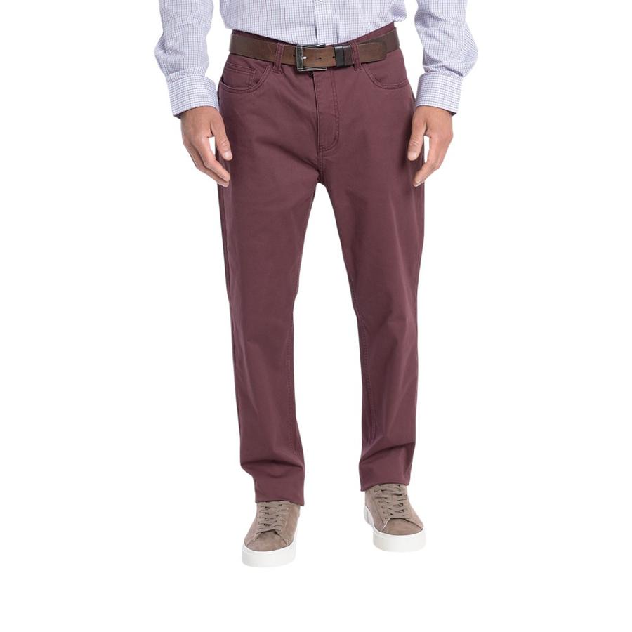 Pantalón Hombre Potros Atenas Vino Burdeo 44