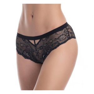 Pantaleta Mujer Lady Genny Encaje Negro