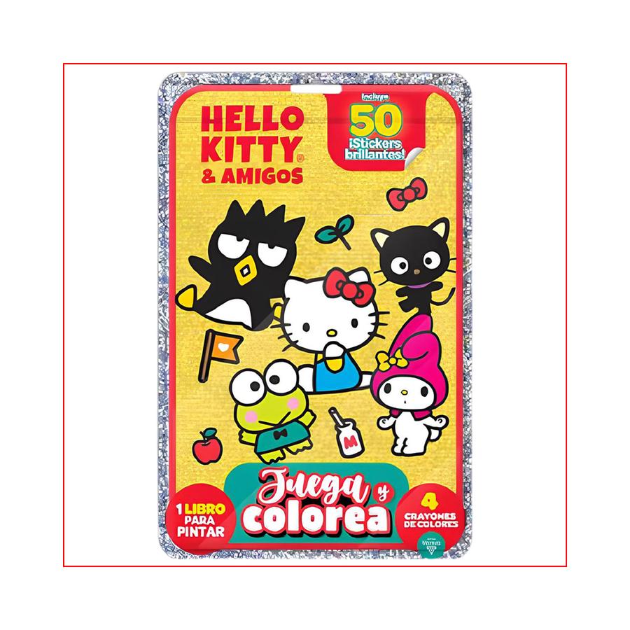 Juega y Colorea Hello Kitty & Friends Vertice - Dimarsa.cl
