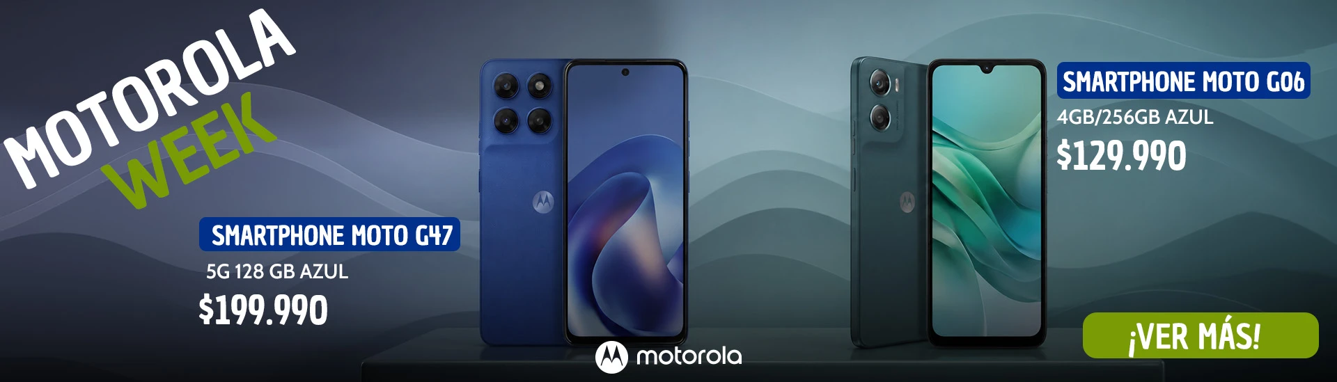 Motorola week lo mejor en celulares smartphone